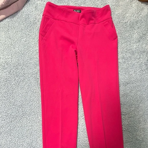 Pants & Jumpsuits | Hot Pink Dress Pant | Poshmark